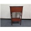 Image 8 : Wooden Dictionary Stand w/ Undershelf & Top Drawer 22" x 15" x 42"H