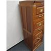Image 8 : Wooden 4-Drawer Filing Cabinet 19" x 16" x 52"H