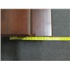 Image 8 : Wooden 2-Tier Step Stool w/ Metal Accents 17" x 15" x 16"H