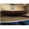 Image 8 : Small Tooled Leather Saddle Bag 7"W x 15"L (folded)