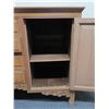 Image 8 : Wooden Sideboard Cabinet w/ 2 Doors and 4 Drawers 66" x 20" x 37"H (Available For Pick-Up June 28)