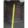 Image 8 : Wooden Dining Chair w/ Spade Motif Back 16" x 15" x 38"H
