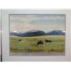 Image 2 : Clydesdales at Home Ltd. Ed. 1/100 Print by Artist Eugene Hayes '90, Signed, 25" x 20"