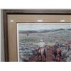 Image 2 : Framed Art "Strung Out" by Artist Kaye York '90, Signed 29" x 25.5"