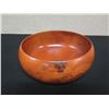 Image 2 : Kamani Wood Bowl 9" Dia, 4"H