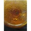 Image 21 : Qty 8 Amber Cut-Glass Goblets w/ Matching Stemmed Bowl & Bottle w/ Stopper