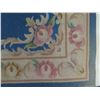Image 8 : Blue Floral Area Rug w/ Fringe 28" x 58"