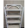 Image 2 : White 4-Tier Shelf 20" x 14" x 28"H