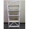 Image 8 : White 4-Tier Shelf 20" x 14" x 28"H