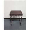 Image 2 : Carved Wooden Side Table 20" x 14" x 28"H
