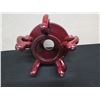 Image 8 : Qty 2 Round Wooden Asian Stands 11" Dia, 9"H
