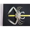 Image 8 : Metal Crab Figure 14" x 13" x 10"H