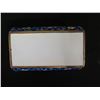 Image 8 : Blue Floral Cloisonne Hinged Trinket Box 5" x 3" x 3.5"H
