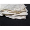 Image 17 : Embroidered Linen Tablecloth 107" x 64" w/ 12 Matching Placemats 18" x 18"