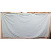 Image 2 : White Tablecloth w/ Embroidered Corners & 8 Matching Placemats 19" x 18"