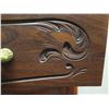 Image 19 : Carved Dresser w/ 4 Drawers & Stone Top 48" x 21" x 44"H