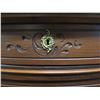 Image 4 : Carved Dresser w/ 4 Drawers & Stone Top 48" x 21" x 44"H