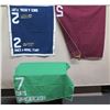 Image 1 : Qty 3 Saddle Blankets: 2 She's A Royal Flirt 34" x 39", 5 Queens Juno & 7 Oats SameAsCash 39" x 43"