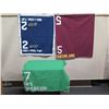 Image 3 : Qty 3 Saddle Blankets: 2 She's A Royal Flirt 34" x 39", 5 Queens Juno & 7 Oats SameAsCash 39" x 43"