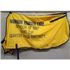 Image 1 : Morrison Knudsen Corp Idaho Cup 1997 Horse Turnout Blanket 68" x 68"