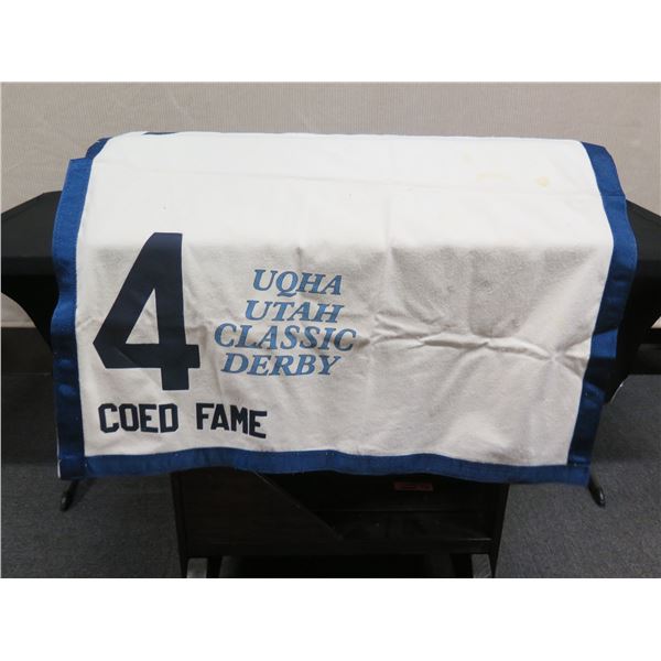 UQHA Utah Classic Derby 4 CoEd Fame Horse Turnout Blanket 34" x 40"