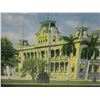 Image 2 : Wood-Framed Iolani Palace Place Mat, 18" x 12"