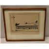 Image 1 : The Pioneer Inn Lahaina Maui Artwork by Ramsay Berman, Framed 18" x 15"