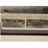 Image 2 : Honolulu Harbor Hand Colored Engraving, Authentic Print 1898, Framed 18" x 13"