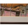 Image 2 : Lauhala Weaver, Painting Signed by Artist Saque (?), Framed 20" x 25"