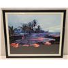 Image 1 : Lava Photographic Image by G. Bud Lewis, Hand-Signed, Framed 23" x 19"