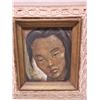 Image 2 : Painting of a Woman by Angel Botello, Signed, Framed 27" x 31"