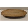 Image 1 : Oval Wooden Luau Pig Board 26" x 16" x 3"H