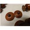 Image 9 : Qty 4 Turned Koa Wood Umeke Bowls w/ Some Lids, Misc Sizes