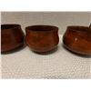 Image 3 : Qty 3 Turned Koa Wood Bowls, Misc Sizes