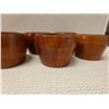 Image 3 : Qty 8 Turned Koa Wood Bowls 3.5" Dia, 3"H