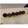 Image 8 : Qty 6 Turned Koa Wood Bowls, Misc Sizes