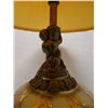 Image 8 : Table Lamp w/ Cherub Base & White Shade 32"H