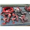 Image 2 : Milwaukee Cordless Circular Saw, Grinder, Jig Saw, Impact Wrench, Drill Kit w/