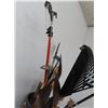 Image 2 : Post Hole Digger, Tree Pruner, Shovel, Picks, Rake, Yard Tools