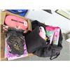 Image 1 : Vac Pack w/Barbie and Asst. Toys, Books, Hair Design Set, More