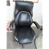 Image 1 : Lazt Black Leather Secretarial Chair