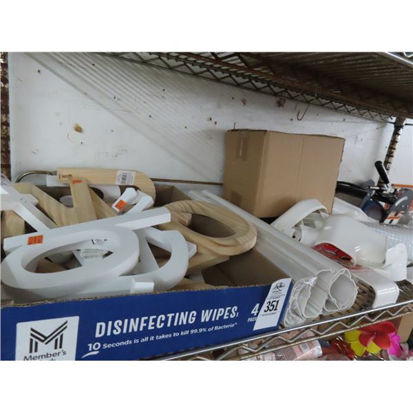 Sign Letters, Craft Supplies