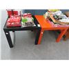 Image 1 : Black/Red End Tables - 2