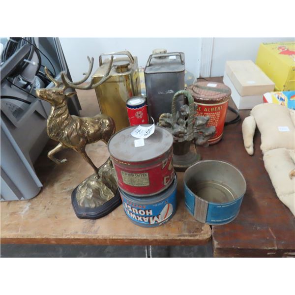 Vintage Tins, Odouls Clock