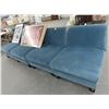 Image 1 : Blue Cloth 4 Section Sofa