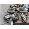Image 1 : Silverplate, Teapot, Platter, Dining Accessories