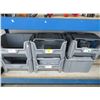 Image 1 : Lot of Grey Bins 10