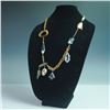 Image 1 : Connie Bates Gold-Toned 40"L Strand Necklace with Shell and Stone Accents