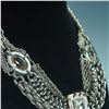 Image 5 : Connie Bates Layered Chain Necklace with Faceted Crystal and Metal Accents