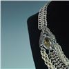 Image 4 : Connie Bates Layered Chain Necklace with Faceted Crystal and Metal Accents